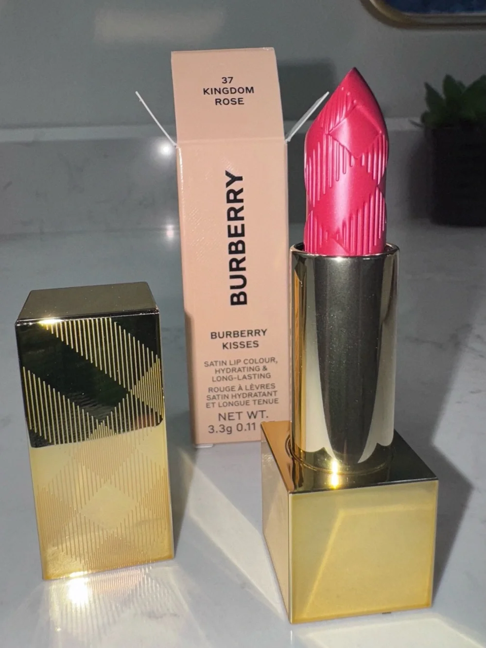 Burberry kisses brand